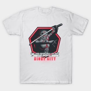 Cyber Punk Night City Assassin T-Shirt